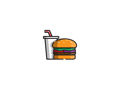 Day 17 - Fast Food 365 daily challenge ai art design fastfood graphic icon iconography illustraion illustrator vector web