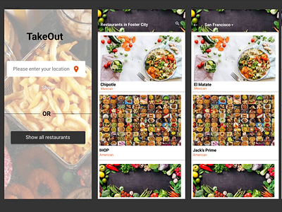 TakeOut App