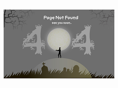 Daily UI 404 Error Page