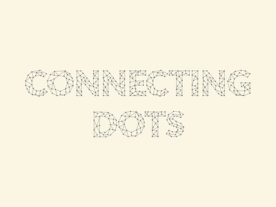 Connecting Dots - Logo design connection dots logo design