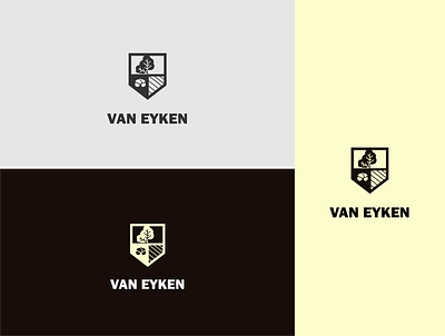 Van Eyken logo beer beer branding beer logo beverage branding consumables design graphic design icon illustrator logo marketing vector