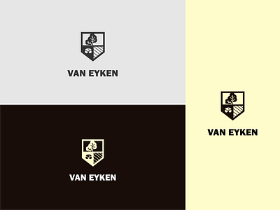 Van Eyken logo beer beer branding beer logo beverage branding consumables design graphic design icon illustrator logo marketing vector