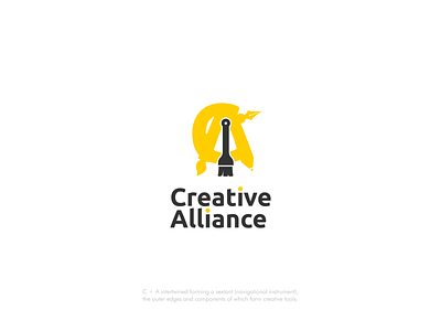 Creative Alliance logo branding design graphic design illustration illustrator logo marketing vector
