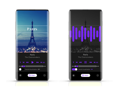 Music app conept 2 app app design design graphic design illustrator ui vector