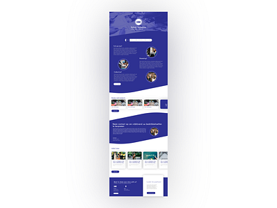 Hybrid Marketing homepage concept