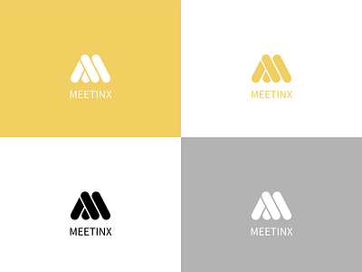 Meetinx logo (study) design graphic design illustrator logo social media vector