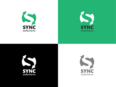 Sync Solutions new logo exploration