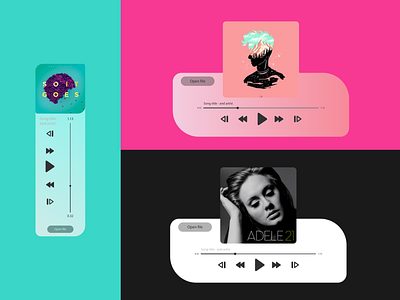 Audio player concept audio audio player design graphic design illustrator music music player ui ui ux ui design uidesign uiux ux vector webdesign webdeveloper