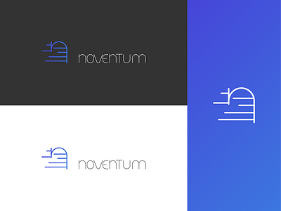 Noventum logo V2 design graphic design illustrator lines logo political party politics vector