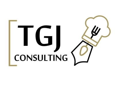 TGJ Consulting - Logo branding graphic design logo restyling