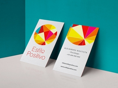 Estilo Positivo - Stationery branding business cards graphic design logo restyling