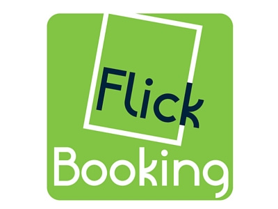 Flick Booking - Visual for Mobile App app branding graphic design layout