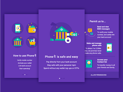 Onboarding illustration - PhonePe