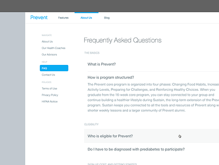 FAQ by Kerem Suer on Dribbble