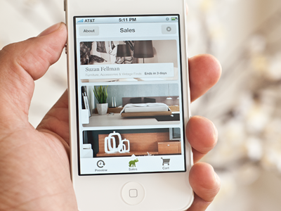Sales app design ios iphone redesign texture type ui white