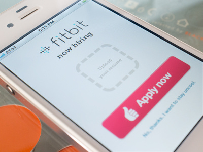 Fitbit is now hiring