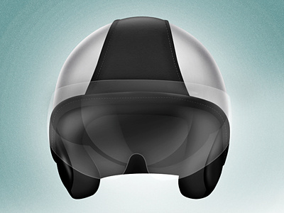 Helmet [revisited] helmet icon illustration photoshop piaggio vespa