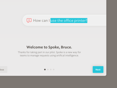 Onboarding modal