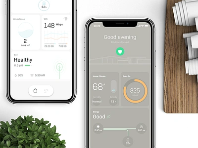 #MadeWithXD 001 adobe xd design home interface ios iphone x madewithxd mobile prototype smart ui ux