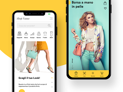 Fashion Concept App app app concept clean concept design flat interface minimal ui ux