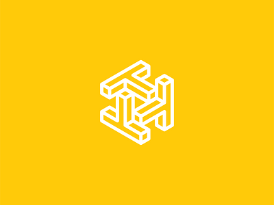 Themehop Logo branding design geometry graphicdesign logo theme visual identity
