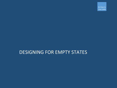 An easy to use Guide on Designing for Empty States design gif guide shot ui ui guide