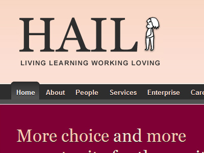 Hail charcoal learning disabilities london pink red