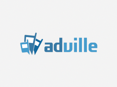 ADville ad ads blue cellphone classifieds logo mobile