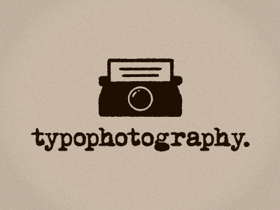Typophotography aldrich aldricht grunge logo minimalist old photography poet poetry rough tan textured type typewriter typo vintage
