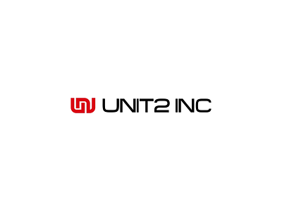 Unit2Inc Logo Animation 2d animation aftereffects animation app logo branding icon intro logo logo design logos logotype mark motion