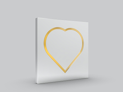 3D Heart Shape 3d heart 3d logo 3d love 3d love react 3d modeling heart icon heart shape love love react valentine valentine 3d valentines day