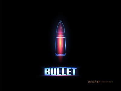 Bullet action bangladesh bullet fantastic illustration light logo new shot sakib