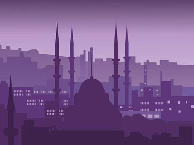 Background Silhouettes ankara background night shadow silhouette town