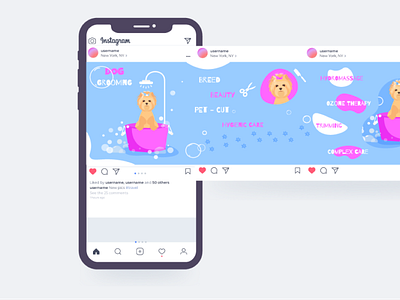 Instagram carousel mockup