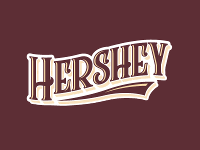 Hershey Bears Script Concept Logo ahl branding hershey hockey logo sports