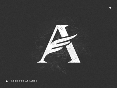 Logo for Athanox athanox branding design logo