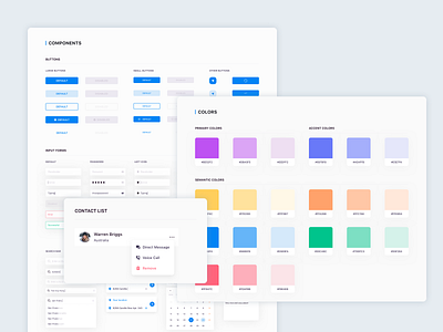 Design system color concept dashboard design designsystem ui uidesign uiux user userinterface web
