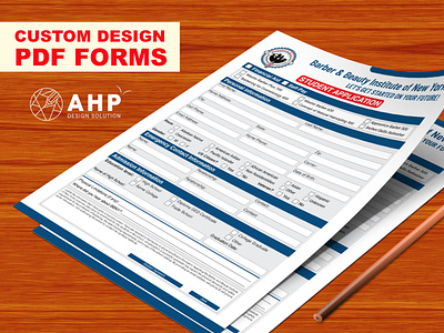 Fillable PDF Document Design application form checklist contact form fillable pdf form pdf document pdf forms