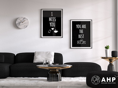 Typography Wall Art Design