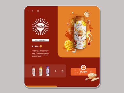 OATGURT CART PAGE branding cart design illustration logo product design ui ux web design