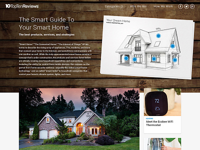 Smart Home Web UI Design ui web