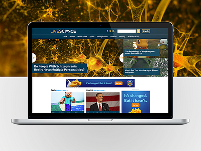 LiveScience.com Home Page 2017 homepage news ui