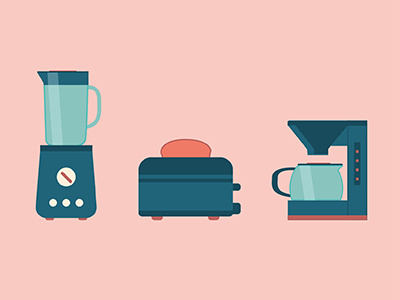 Kitchen Icons 2 coffee icon illustration kitchen