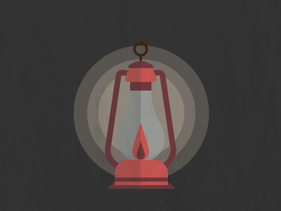 Camping Lantern camping icon illustration lantern