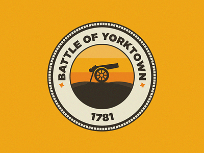 Battle of Yorktown badge battle of yorktown hamilton illustration yorktown