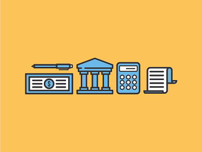 Tax & Accounting Icons