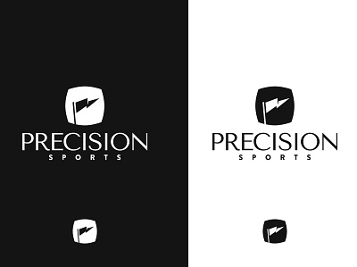 Precision Sports (unused) branding design flag golf icon illustration logo tee vector