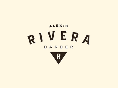 AR - Barber Logo barber barbershop branding design icon logo typography vector wip