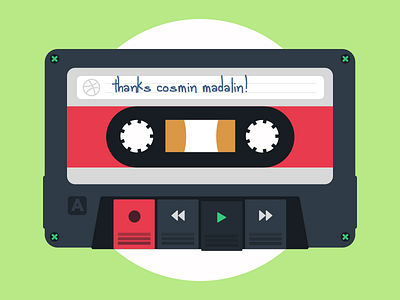 Hello cassette player by Miuki Miu on Dribbble