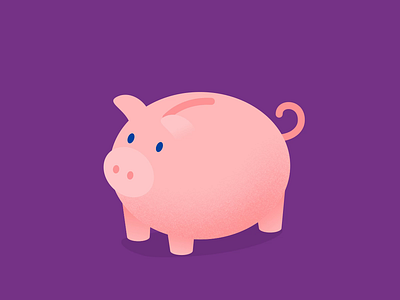Energy Savings ⚡️🐷 ✨ animated animation coin cute energy finance money pig piggy bank save savings sparkles